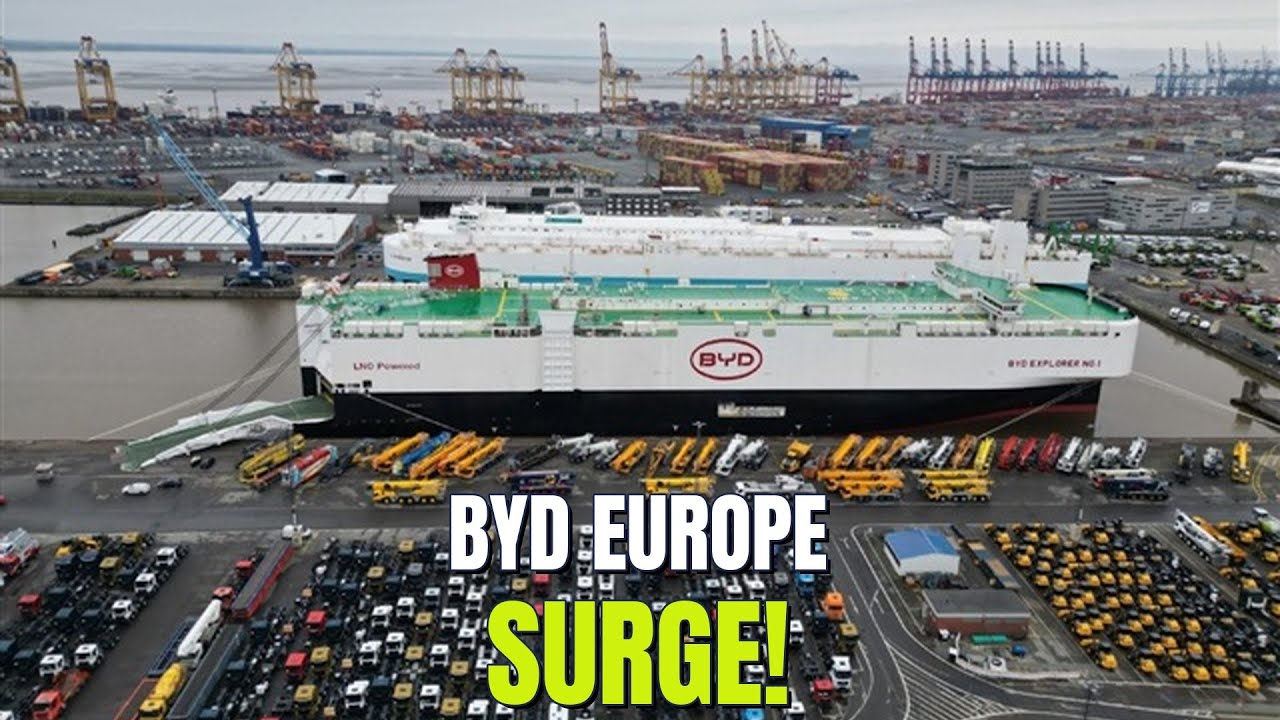BYD Dominates Europe! Tesla Struggles? EV Market EXPOSED!