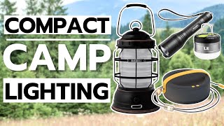 Camp Lighting For SMALL Spaces | Lanterns, String Lights & More!