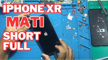 cara mengatasi iphone xr yang mati total karena short full