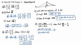 Question 8d - SL Nov16 P1