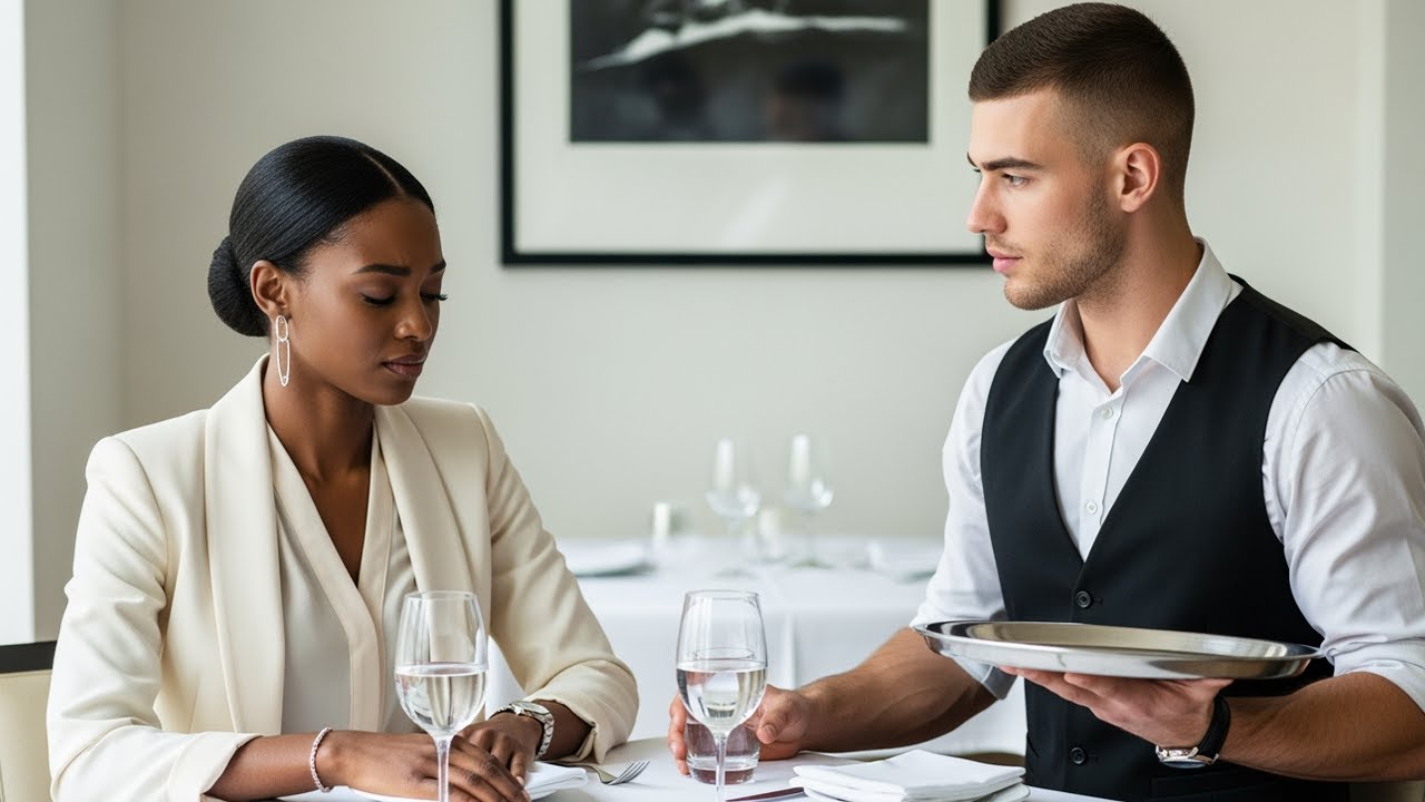 She Was the Richest Woman in the Room—But the Simple White Waiter Was the Only One Who Saw Her Pain