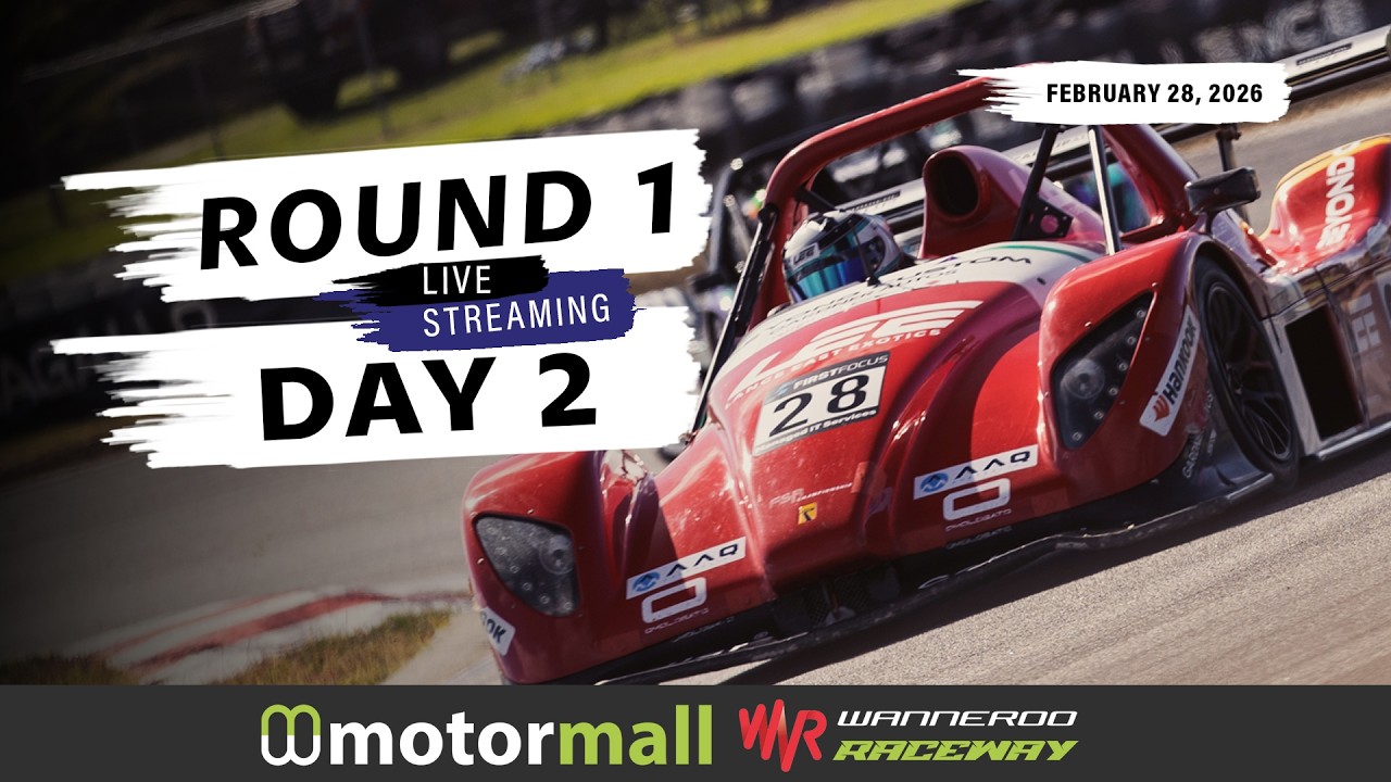 LIVE MOTORSPORT: WA Sporting Car Club 2026 Championship - Round 1 Day 2