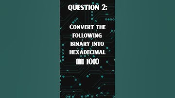 J277 Binary Conversion Quick Fire Revision Questions
