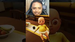 এই বাচ্চাটা মানুষ না 😱 The Baby in Yellow Bangla Gameplay | Horror Game | OONETA #gamingshorts
