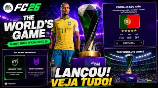 JOGUEI O NOVO MODO DA COPA DO MUNDO! VEJA TUDO!