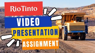 Rio Tinto share price Group Video Presentation - ACCT20071 Foundations in Accounting.