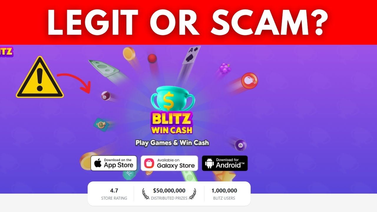 Честный обзор приложения Blitz Win Cash | blitz-app.io Законно или мошенничество?