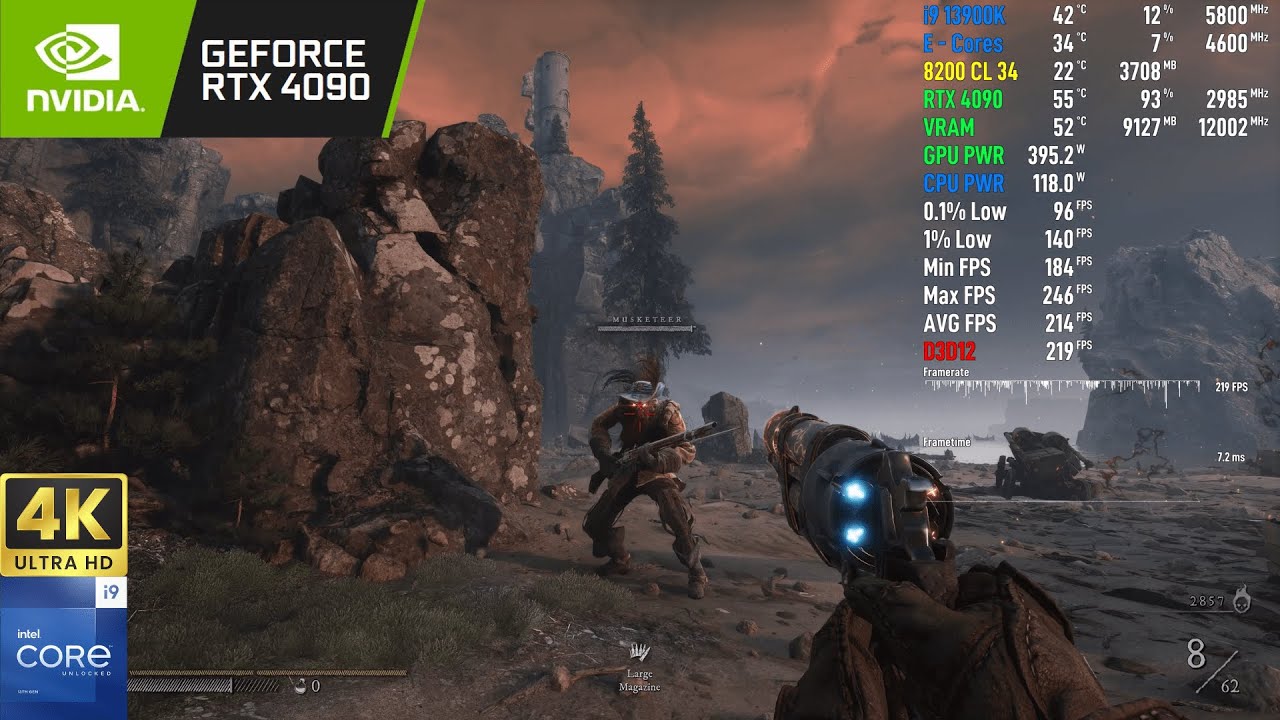Witchfire Early Access - 4K DLSS Ultra Settings | RTX 4090 | 13900K ...