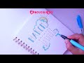 Bullet journal monthly cover ideas for March 2021 🔖تزيين دفتر لشهر مارس📒افكار تزيين دفاتر من الداخل