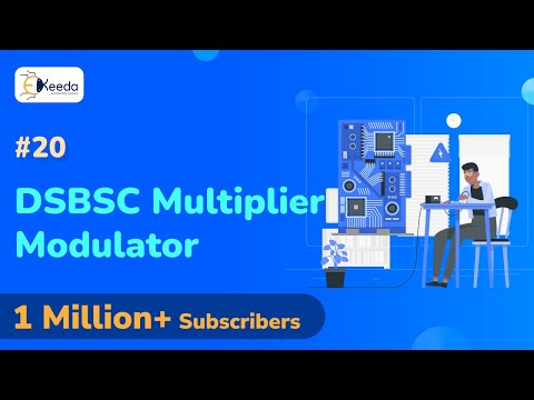 DSBSC Multiplier modulator -  Amplitude Modulation and Demodulation - Communication Engineering thumbnail