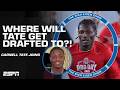 WHICH NFL team is Carnell Tate ‘VERY COMFORTABLE' with leading up to the NFL Draft? | The Rich Eisen
