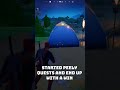 Peely quests fortnite gaming zerobuild shorts victoryroyale