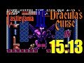 Castlevania 3 Any% Speedrun in 15:13.167 (Glitched) [Former World Record]