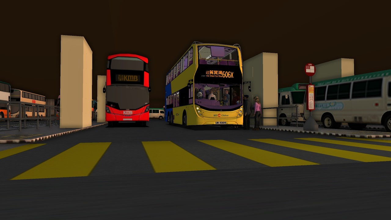 Omsi 2 城巴 606X 九龍灣 (企業廣場) 往 小西灣 (藍灣半島) 41081 UR 5209