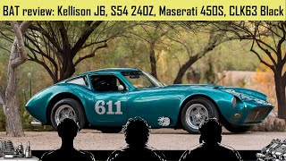 Bring a trailer review: Maserati 450S, Kellison J6, LSX 454 Van, Skyline 2000GT, Ford GT MK IV