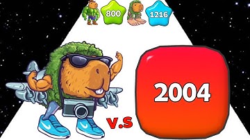 PUFF UP - 2048 ASMR Gameplay vs Merge Fellas (Satisfying Math Games (Puzzle Level Up Balls Numbers)