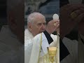 Misa Crismal en la Basílica de San Pedro #vaticano  #shorts