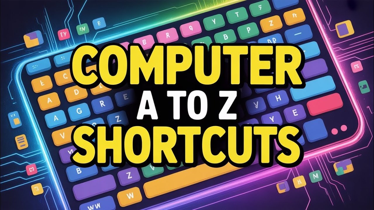 Computer A to Z Shortcut Questions And Answers | Computer A to Z Shortcut Keys | Shortcut Keys |