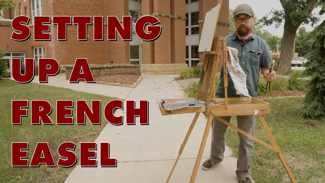 Setting up a French Easel 
