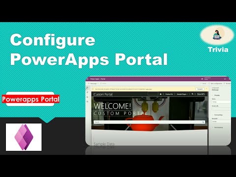 Getting Started with PowerApps Portal | Configure PowerApps Portal | PowerApps Portal Studio