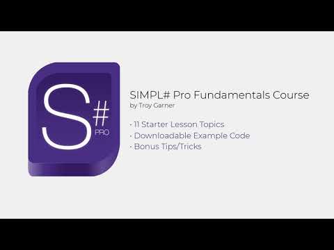 SIMPLSharp Pro Fundamentals Course