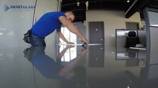 Smart Glass Technologies - Switchable Privacy Windows Installation