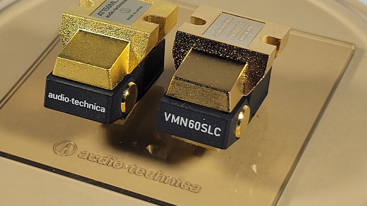 Audio Technica AT150MLX vs VM760SLC, two of their top phono cartridges.