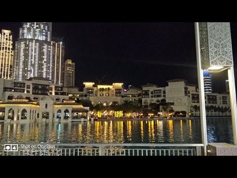 Amazing  Fountain Show @ Downtown Dubai 😎 ( January'2020)