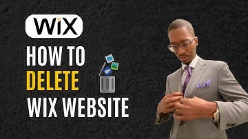 How To Delete Wix Website Quickly | Wix Tutorial 2025