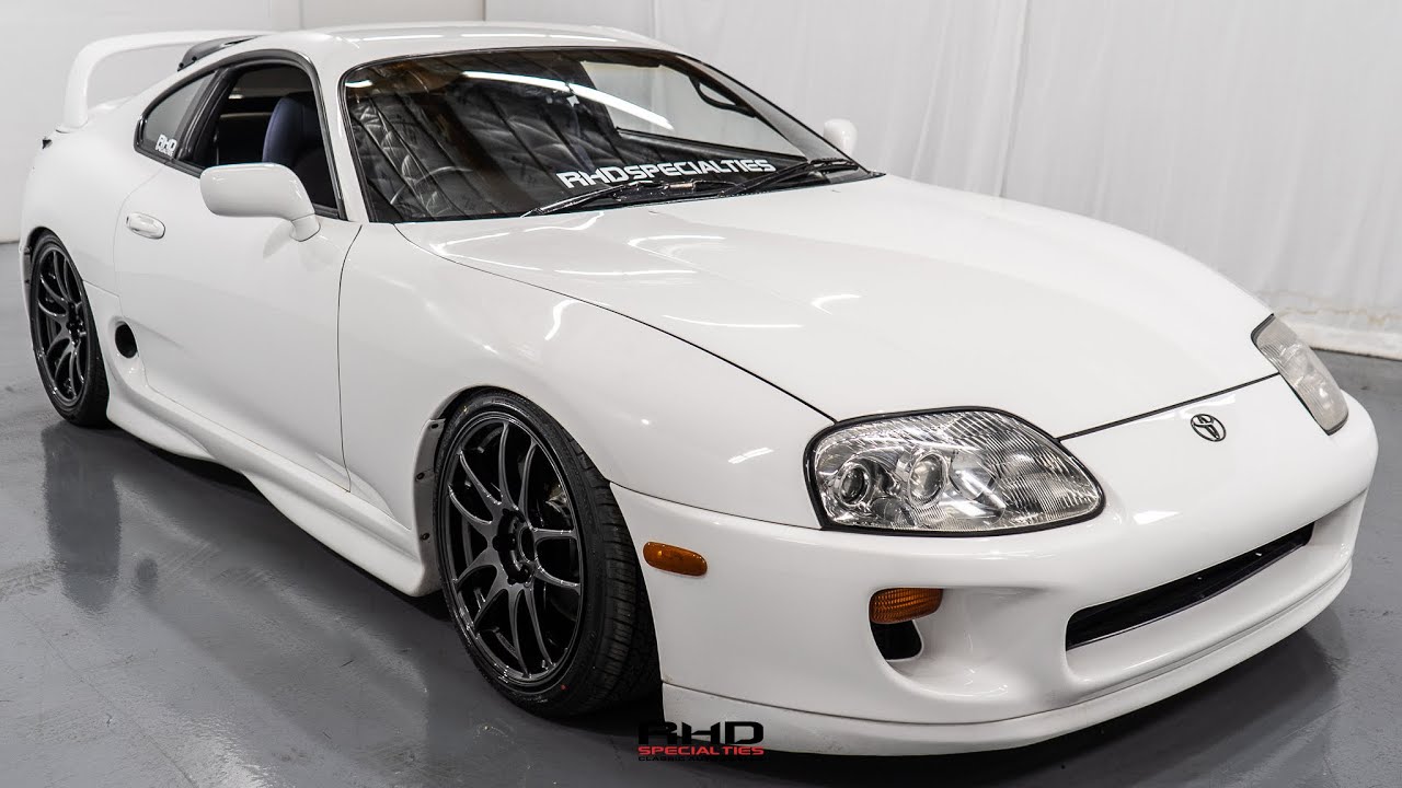 1995 Toyota Supra RZ w/ Work CR Kai Wheels - RHD Specialties