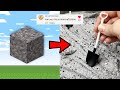 Turning Minecraft Gravel Into Slime