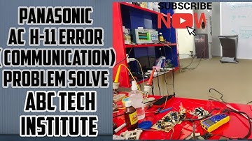 ac pcb course .. panasonic ac H-11 communication error show how to repair. #ac_pcb_ 9540239239