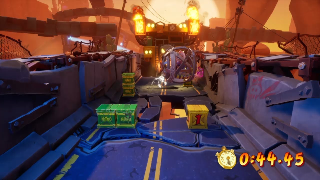 Crash Bandicoot 4 Truck Stopped (Toys for Bob Time Trial Relic 107.70) YouTube