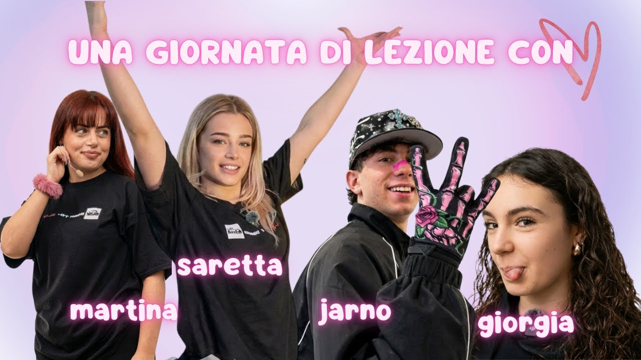 UNA GIORNATA DI LEZIONE CON SARETTA JARNO MARTINA E GIORGI… AIUTO!🤯 #badcrew #dance #annapepe 