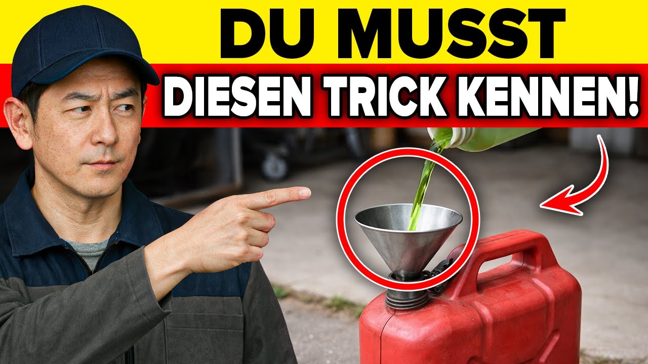 Die koreanische Gewohnheit, um 50 % Spritkosten zu sparen!