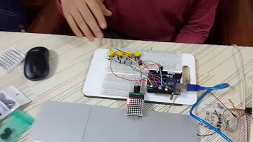 Arduino矩陣---貪吃蛇原型