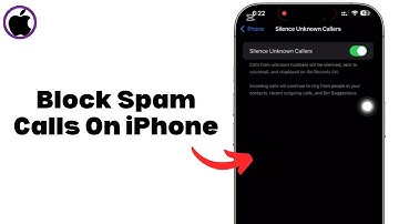 How To Block Spam Calls On iPhone - Step By Step