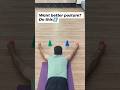 Try these exercises for better posture #posturecorrection #exercise #gym