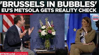 'EU HAS FAILED ITS CITIZENS': Roberta Metsola’s Brutal Georgetown Reality Check Stuns Students