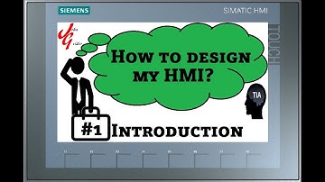 Introduction to HMI project (TIA Portal/WinCC: #1)