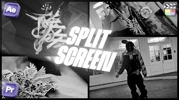 INSANE SPLIT SCREEN Effect + (FREE OVERLAYS & PROJECT FILE)