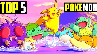 TOP 5 Best POKEMON Games For Android | New Pokemon Games 2022 | High Graphics Pokemon Games Android screenshot 5
