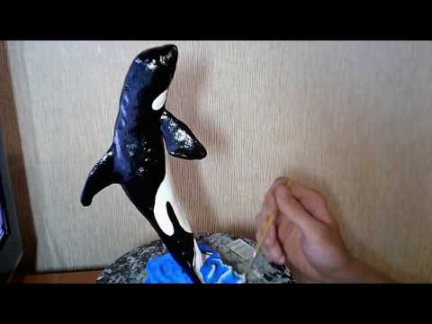 Косатка покраска