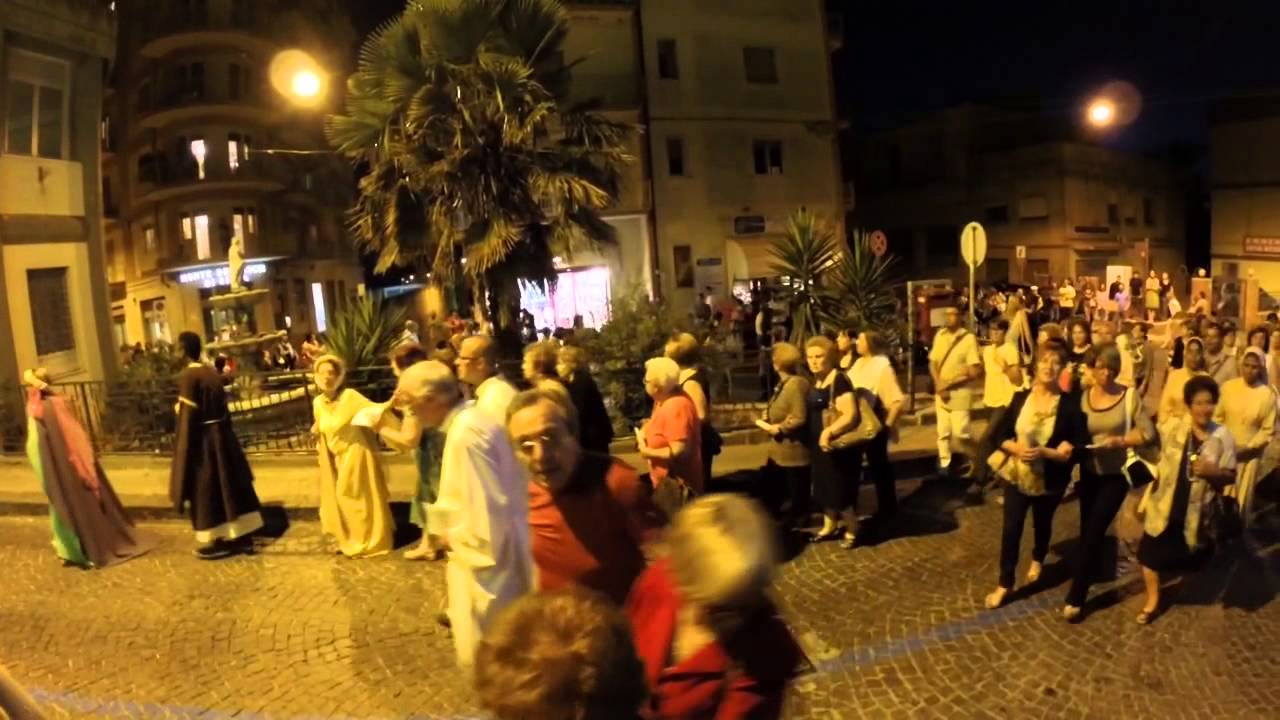 Processione Madonna delle Grazie Aidone 2014