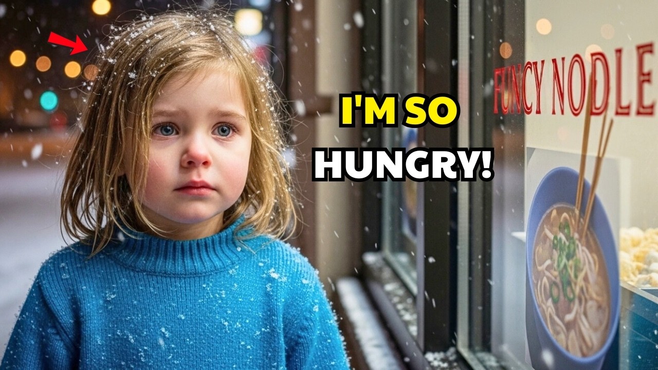 A BILLIONAIRE SAW A POOR LITTLE GIRL OUTSIDE HIS NOODLE SHOP — WHAT HE DID NEXT SHOCKED EVERYONE