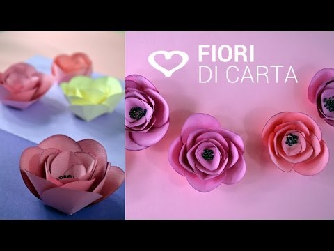 Tutorial: Come realizzare fiori di carta - La Figurina 