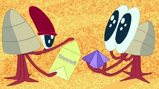 हिंदी Zig &amp; Sharko 🧐 ओरिगेमी Hindi Cartoons for Kids