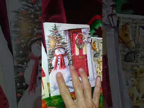 ASMR 🎀 More Christmas Cards 🎄
