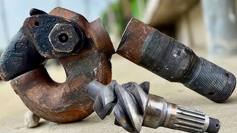 Pinion Down but Not Out 🔧 | Broken Tow Hook & Pinion Gear Repaired Using Advanced Techniques