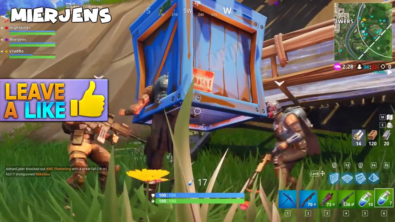 1000 IQ BOUNCE TRAP KILL  !!! Fortnite Daily Best Moments Ep 459 Fortnite Battle Royale Funny